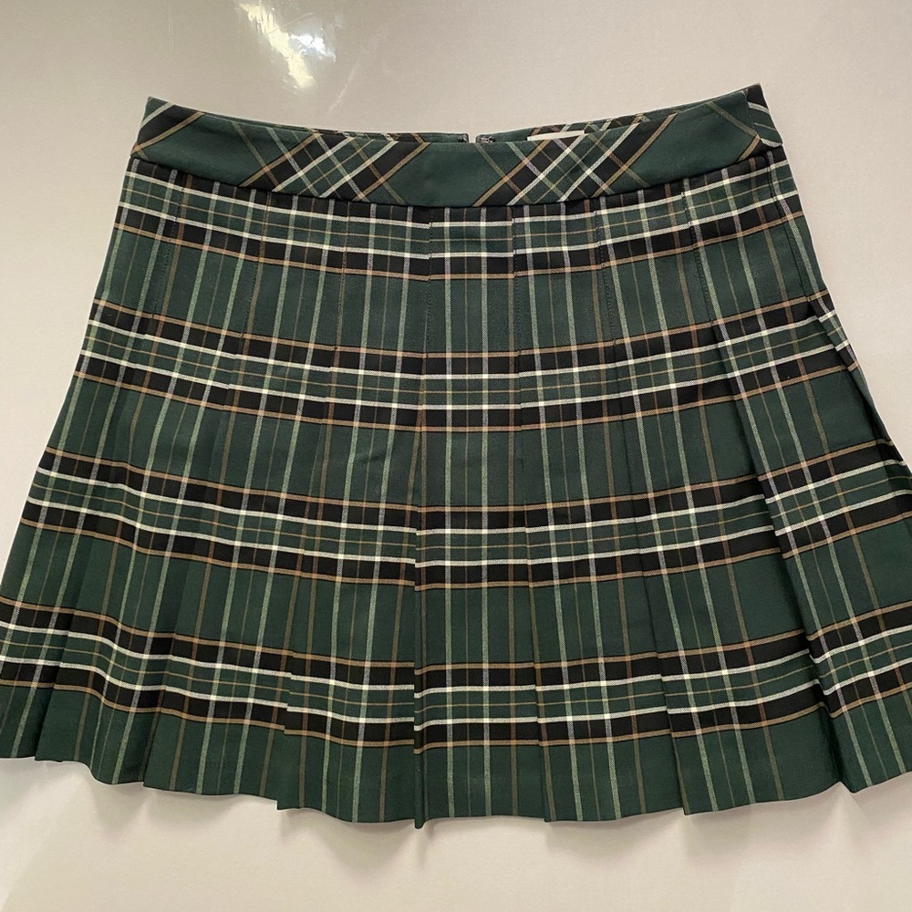 Sunday Best Olive Mini Tennis Skirt